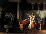 Jacques-Louis  David The Lictors Returning to Brutus the Bodies of his Sons oil on canvas